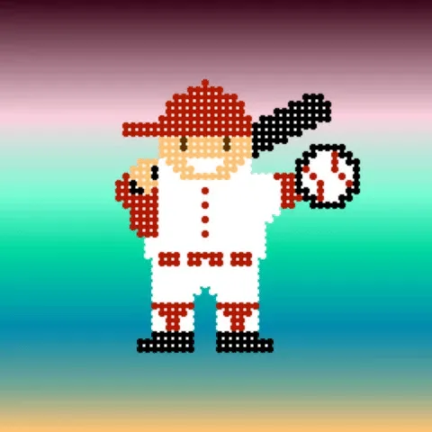 Sportz Pix 63 Genesis Baseball Player