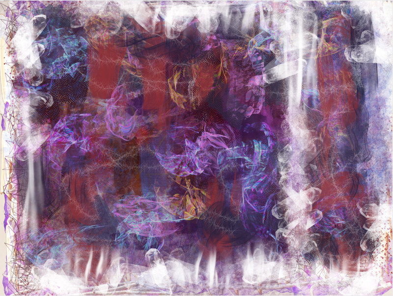 Mystic Abstract Expressionist Art