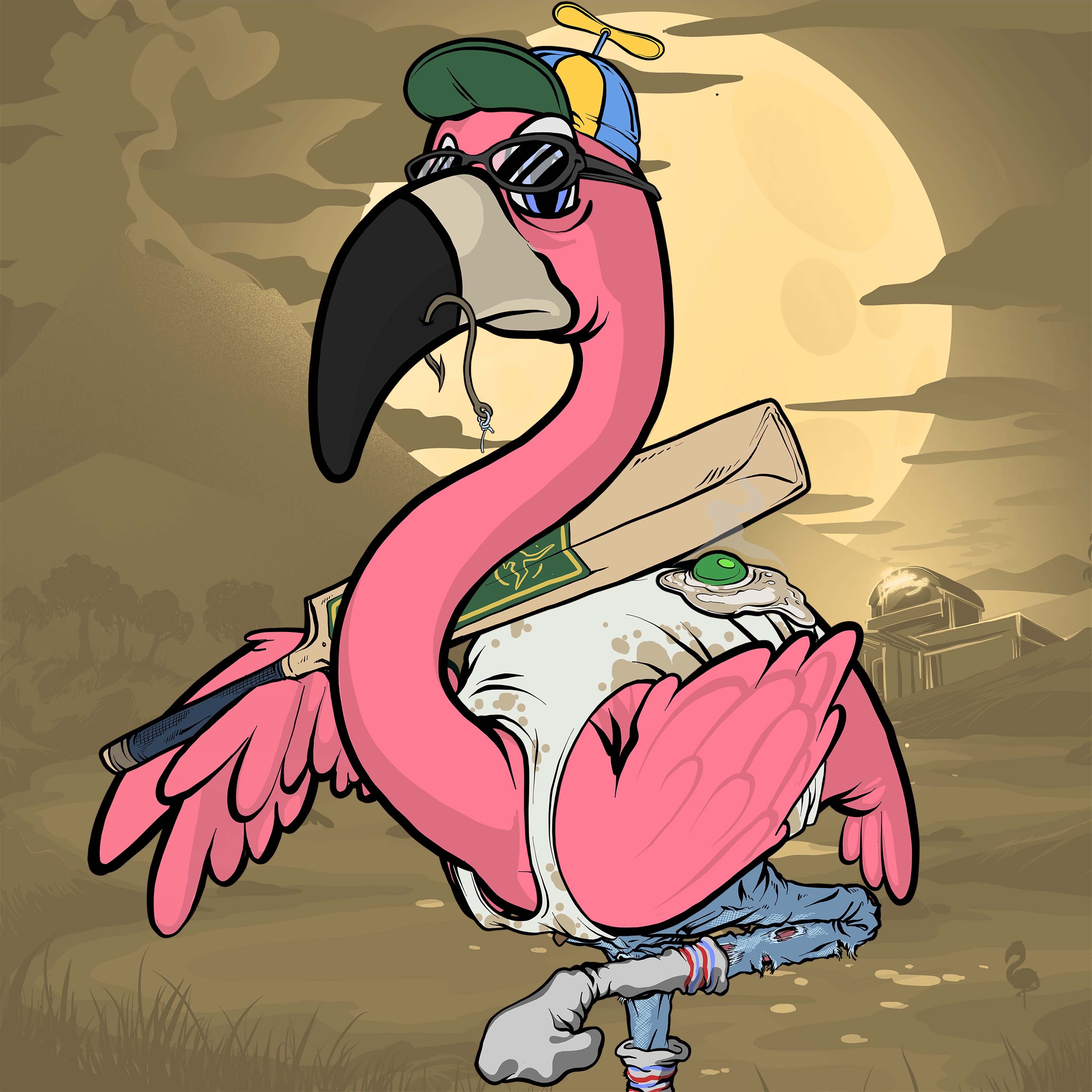 Pink Flamingo #2311