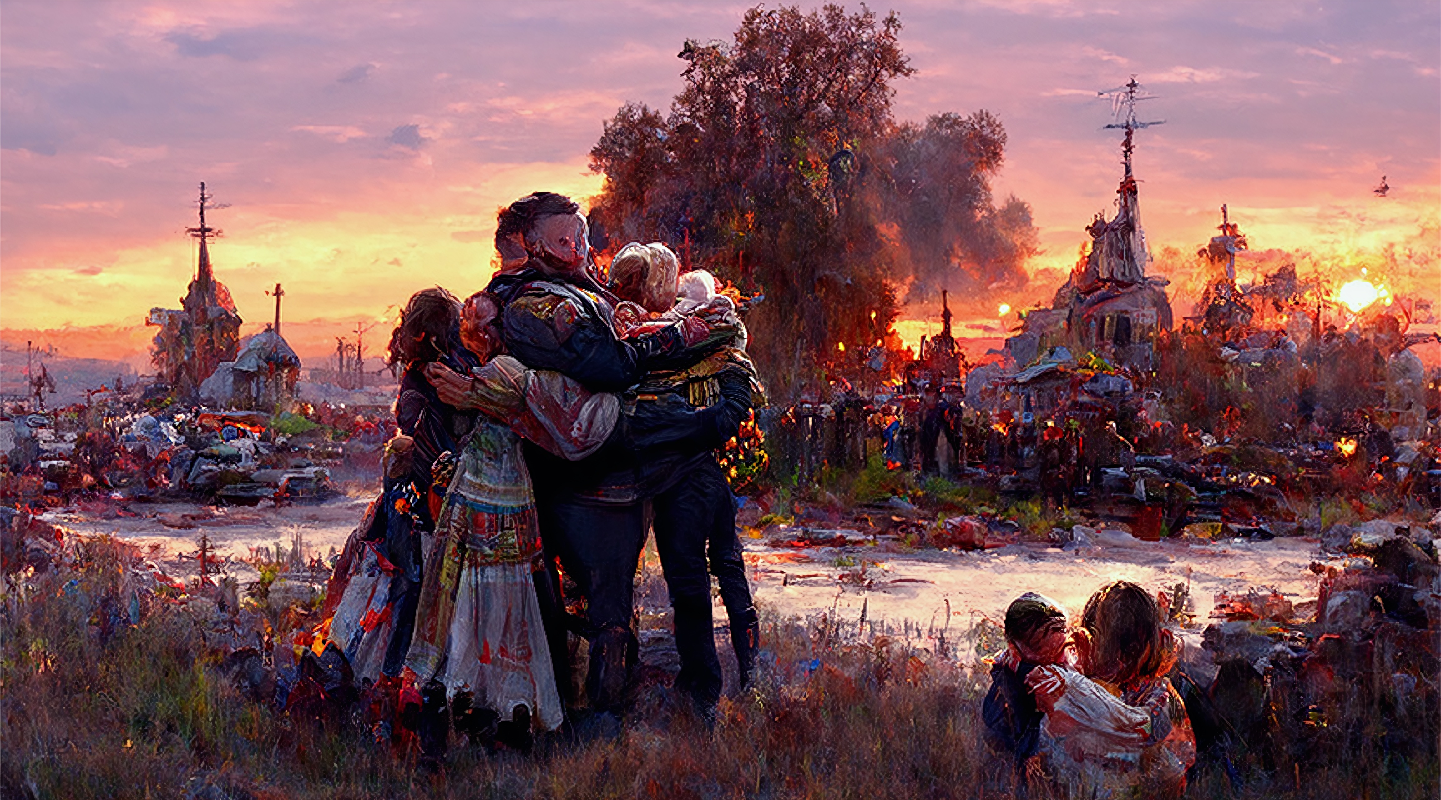 Day X – Ukrainian families reunite after the war