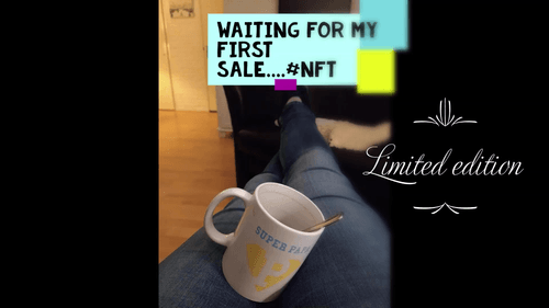 Waiting for my first sale....