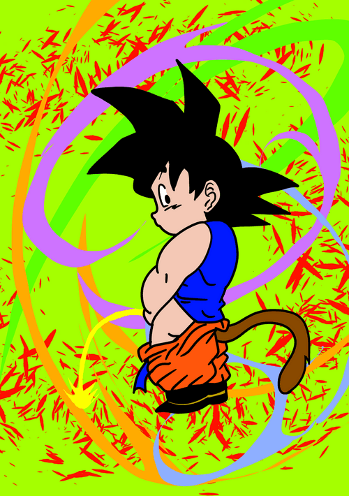 Goku Can't Hold It