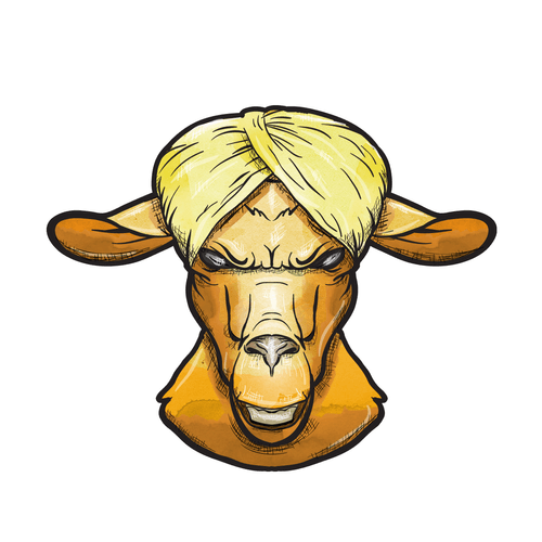 CrytoGOAT #028 "Turban GOAT"