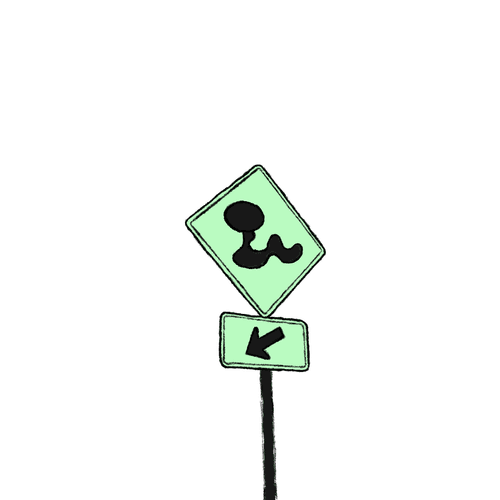 Road Sign Wurm