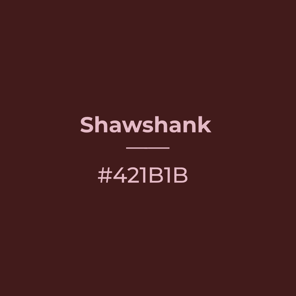 Shawshank #421b1b