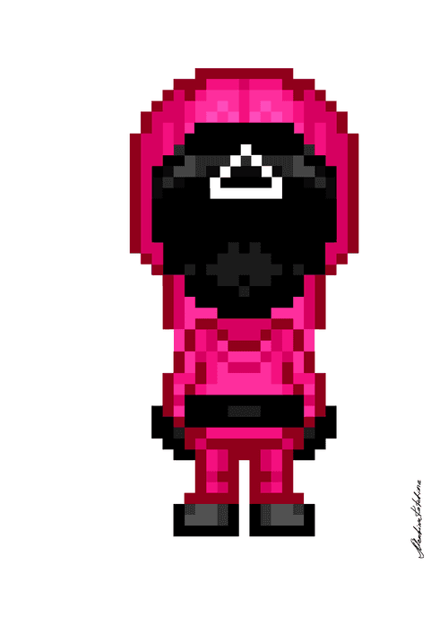 SQUID GAME | COLLABORATION PIXEL FREAK & MARKINA