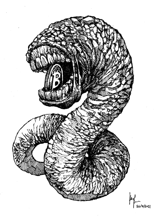 #021 Coin Worm