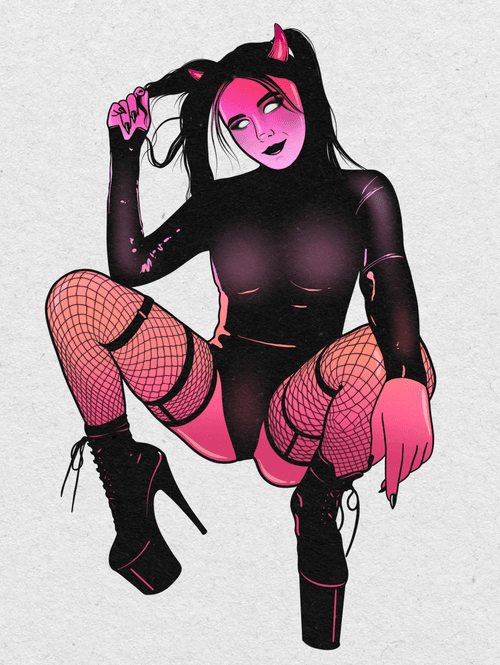 Devil in Fishnets