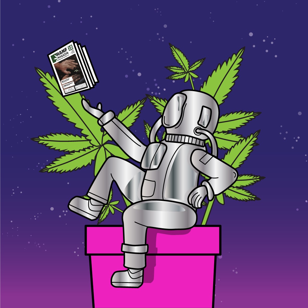 Cannabis Astronaut #17