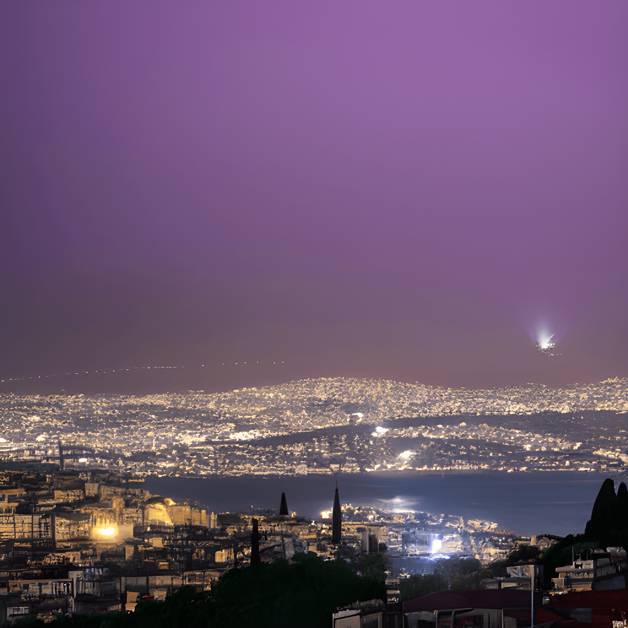Lightning İstanbul Sky VII (ai gen)