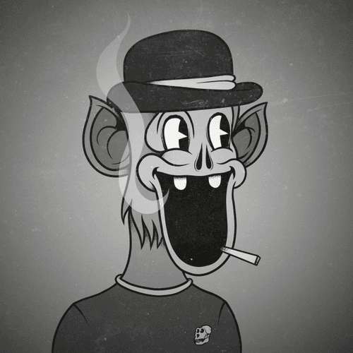 Ape with a Vape