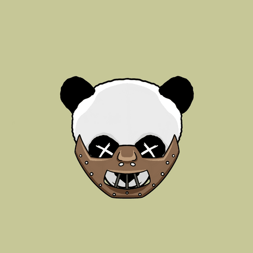 Panda Head #009