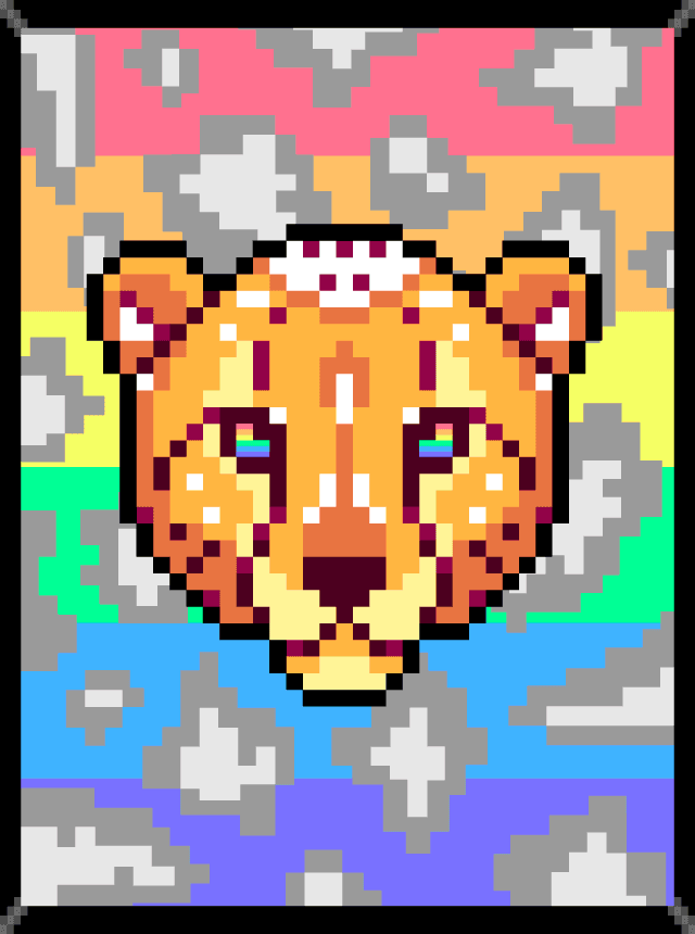 Pixel´s Cheetah Rainbow