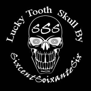 Lucky Tooth Skull By 666