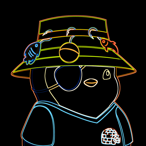 Neon Pudgy Penguin 83