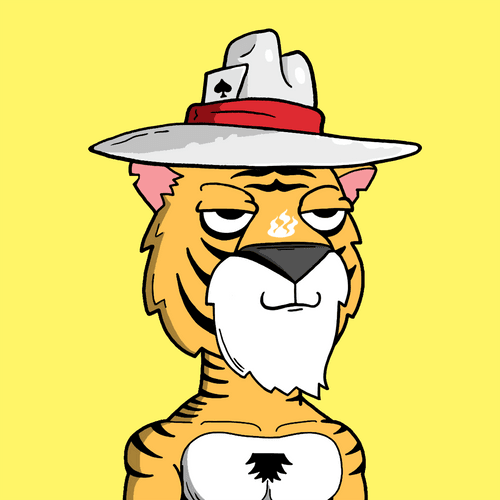 Grouchy Tiger Social Club #6401