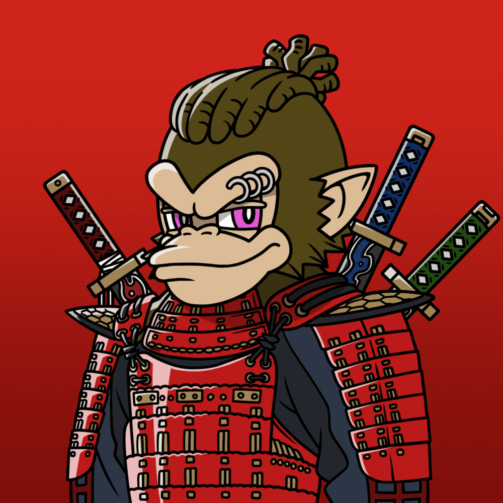 Neo Samurai Monkey #1156