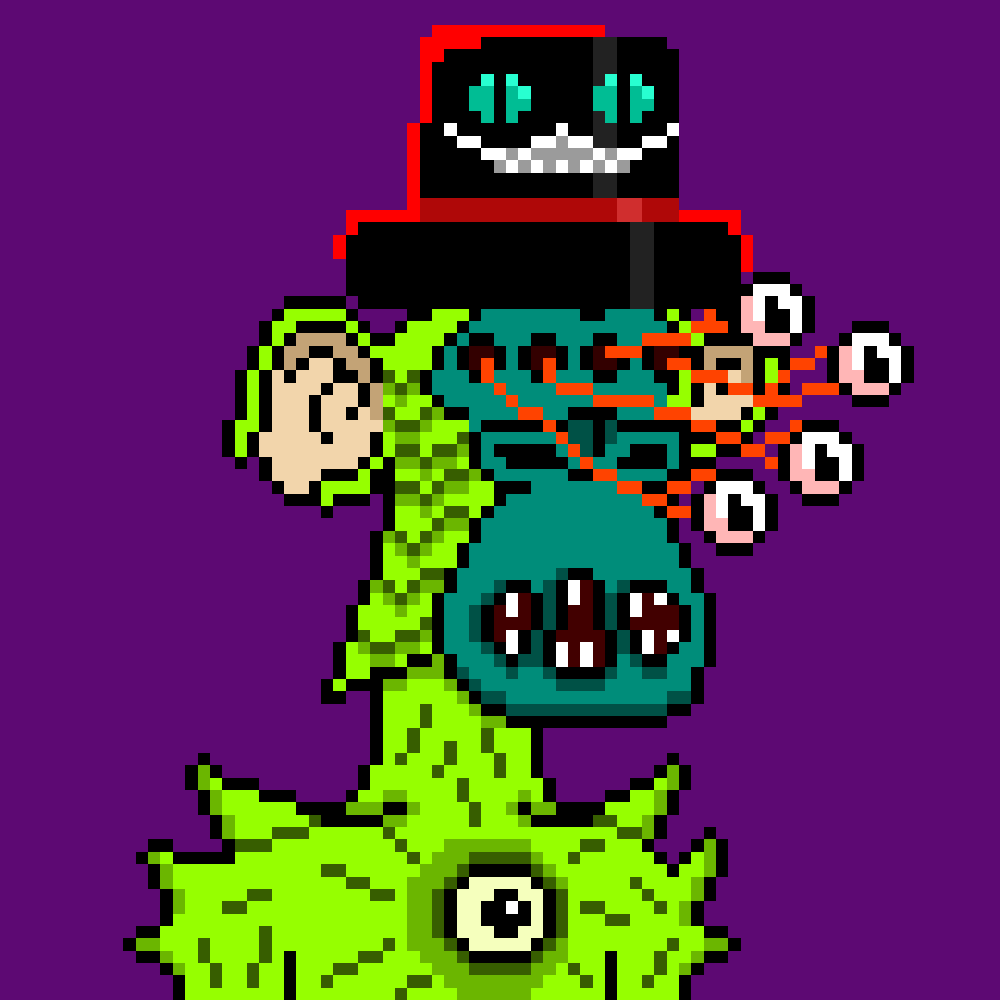 Mutant Pixel Ape #35