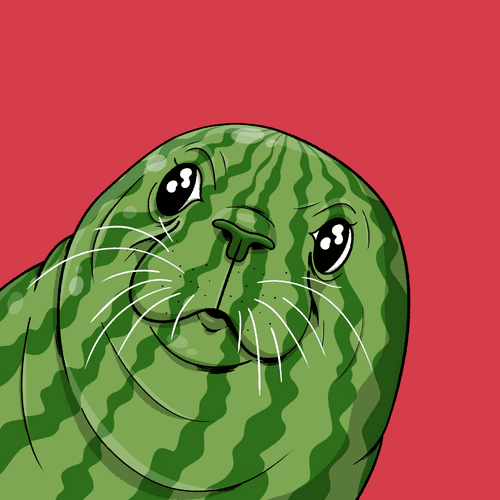 Watermelon Seal #017