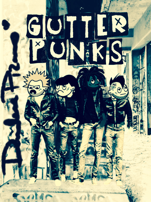 Gutter Punks Anthem - Cover 2