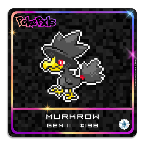 PXL MURKROW [PokePxls #198] [2/10]