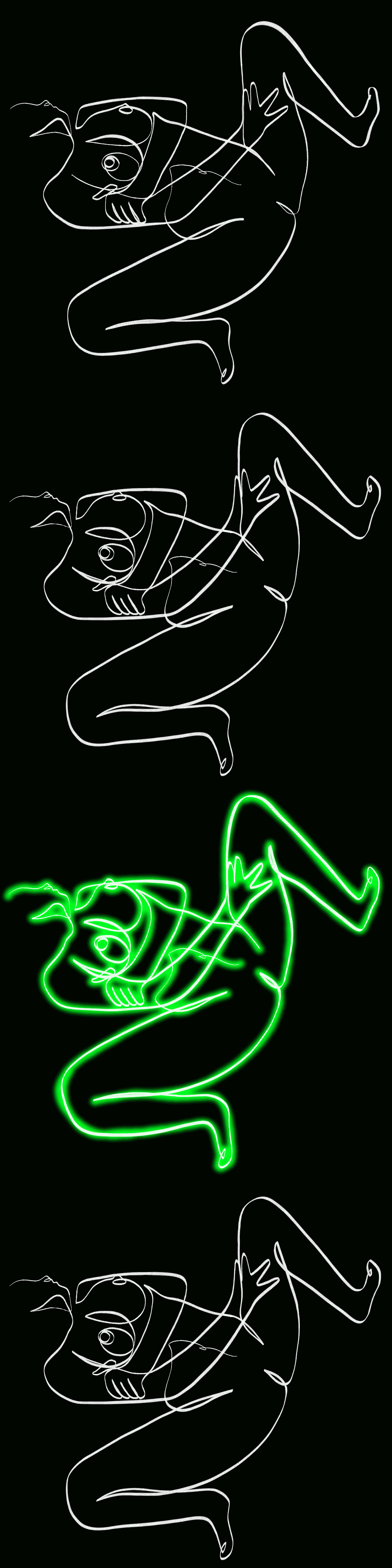 Precipice sex position one line art #9 - Dark Sensual | OpenSea