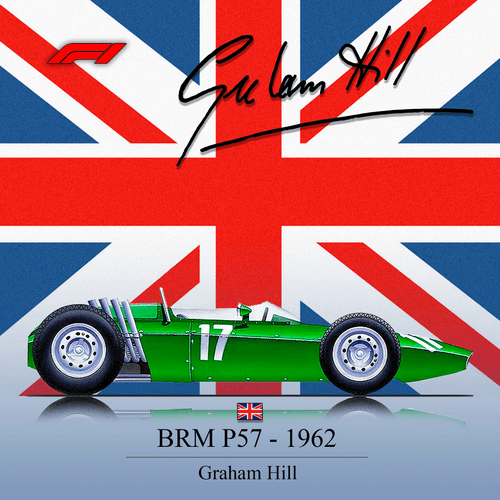 Graham Hill - BRM P57 - 1962 - Formula 1 Champion Cars | OpenSea