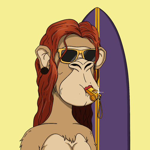 Chillin' Ape Surf Club #2495