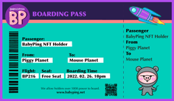 BabyPing Boarding Pass collection image