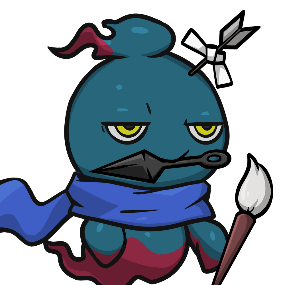 Mitama-Darkblue(kunai) #07272