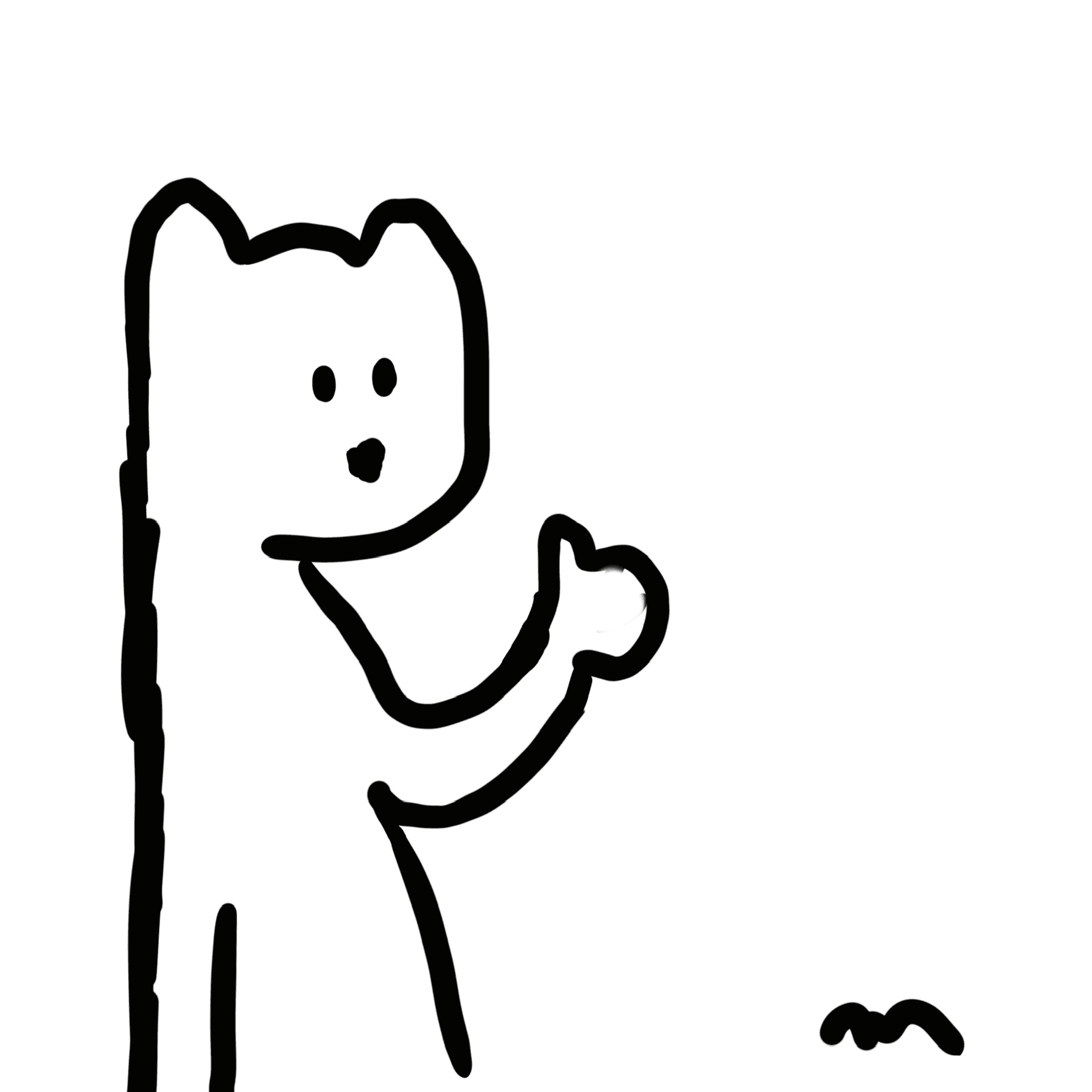 thumbs up bear