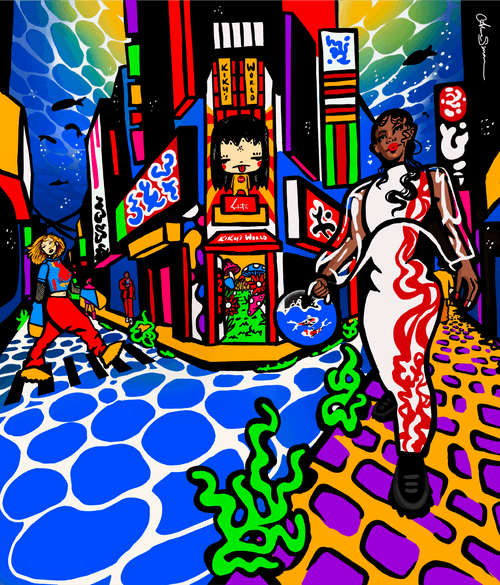 POPCity 2022 ALANA SIMONE X KIKU'S WORLD by SABET