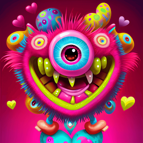 0015 - Little Love Monster