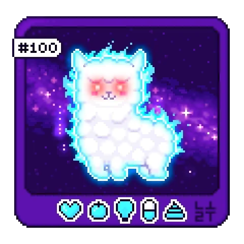 Pixel Alpaca #100