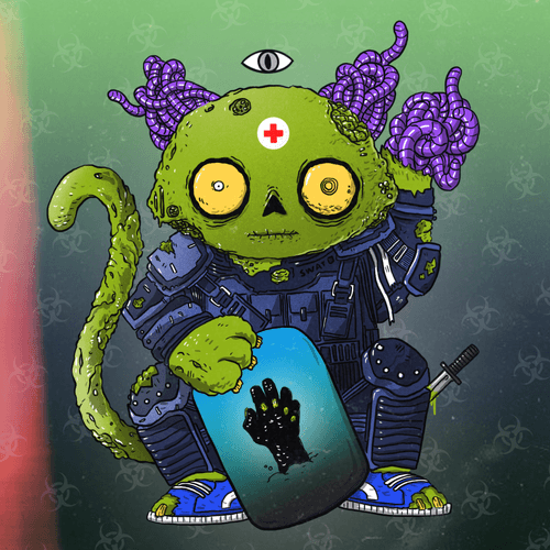 Zombie Lucky Cat 0211
