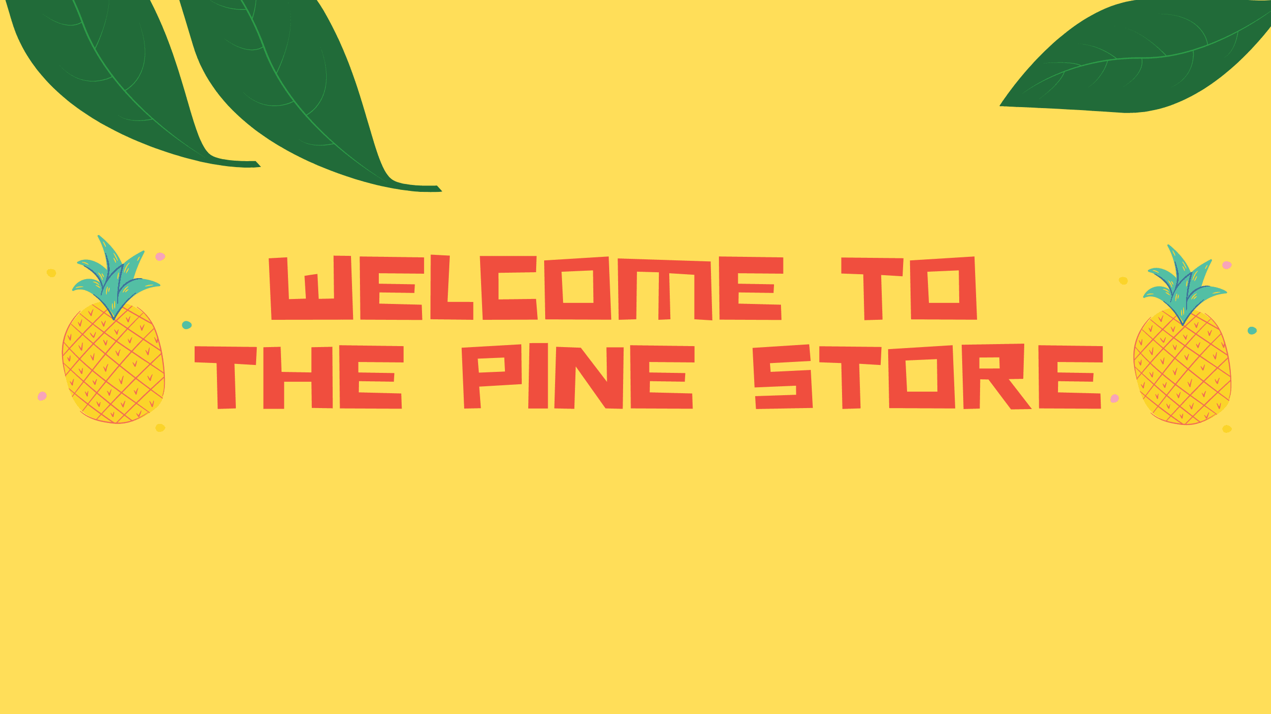 Pine banner