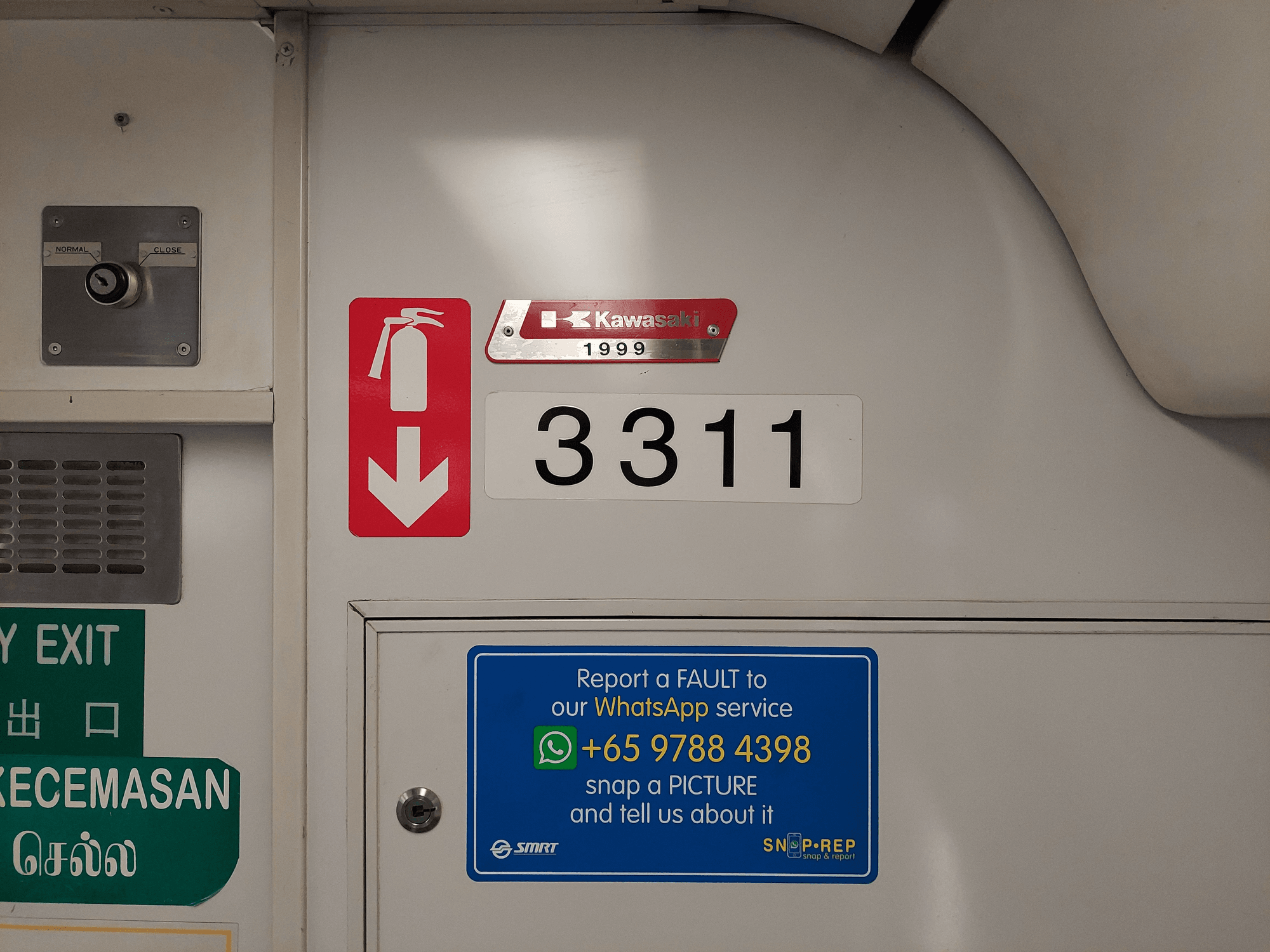 KNS C751B #3311 - North-South & East-West Line Trains (Retiring) | OpenSea