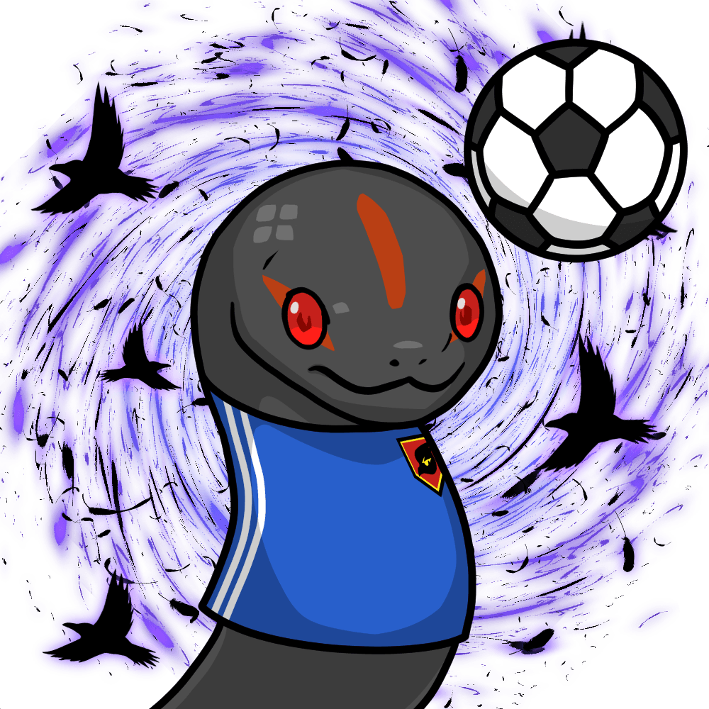 Orochi-Soccer player-Black #04392