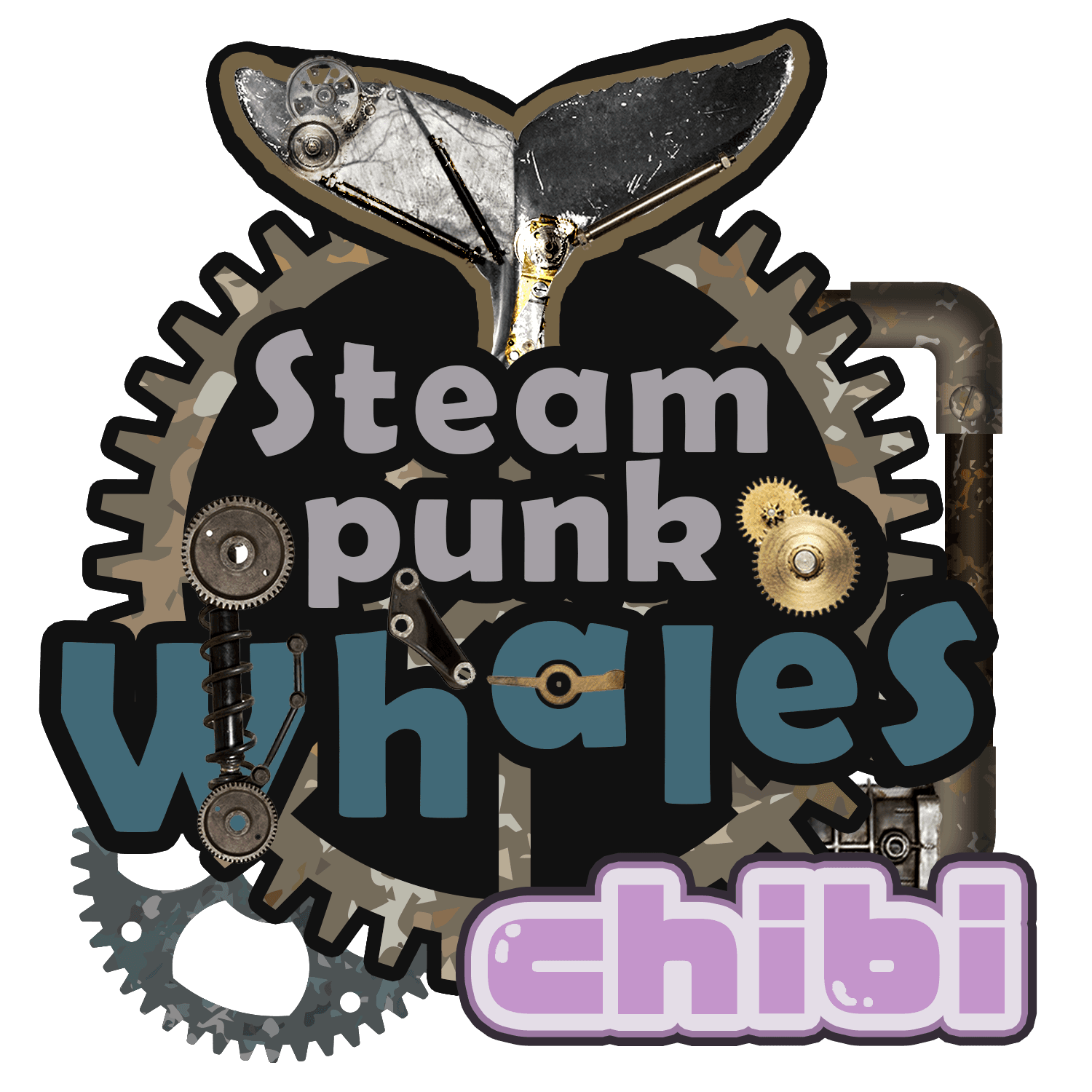 SteamPunk Whales -chibi-