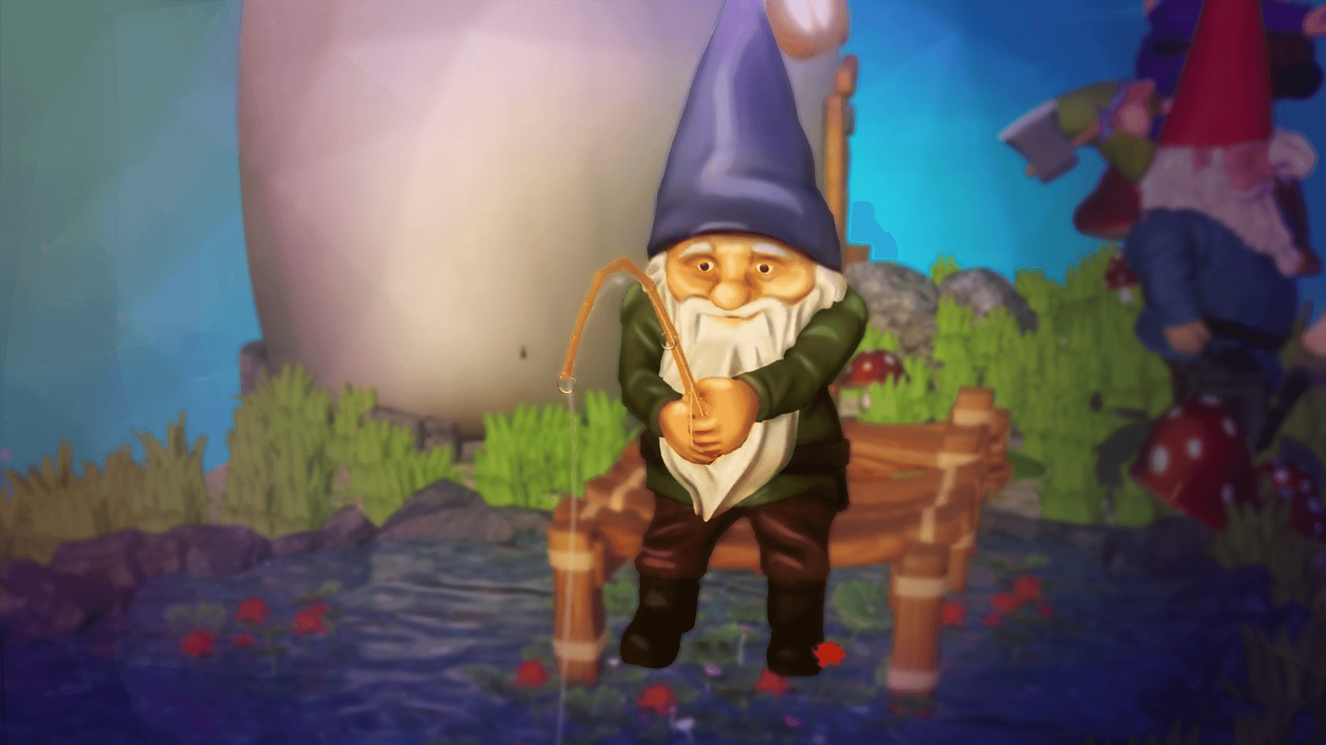 Gnomes - Fishing Gnome by Gnomi (#1 of 5)