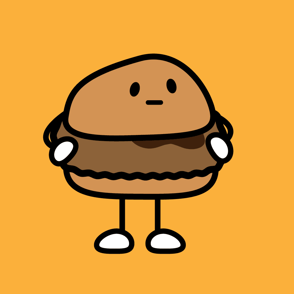 Croquette burger #007