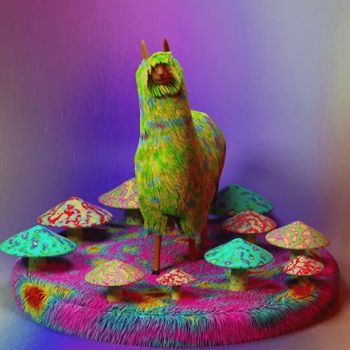 CRYPTOLLAMAS #011: Mushroom Magic Llama 🍄 Psychdre