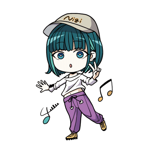 #ニギちゃん可愛い　スタンプ