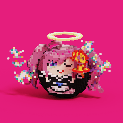 Daruma VOX -MEGAMI Fan Art  #07685-