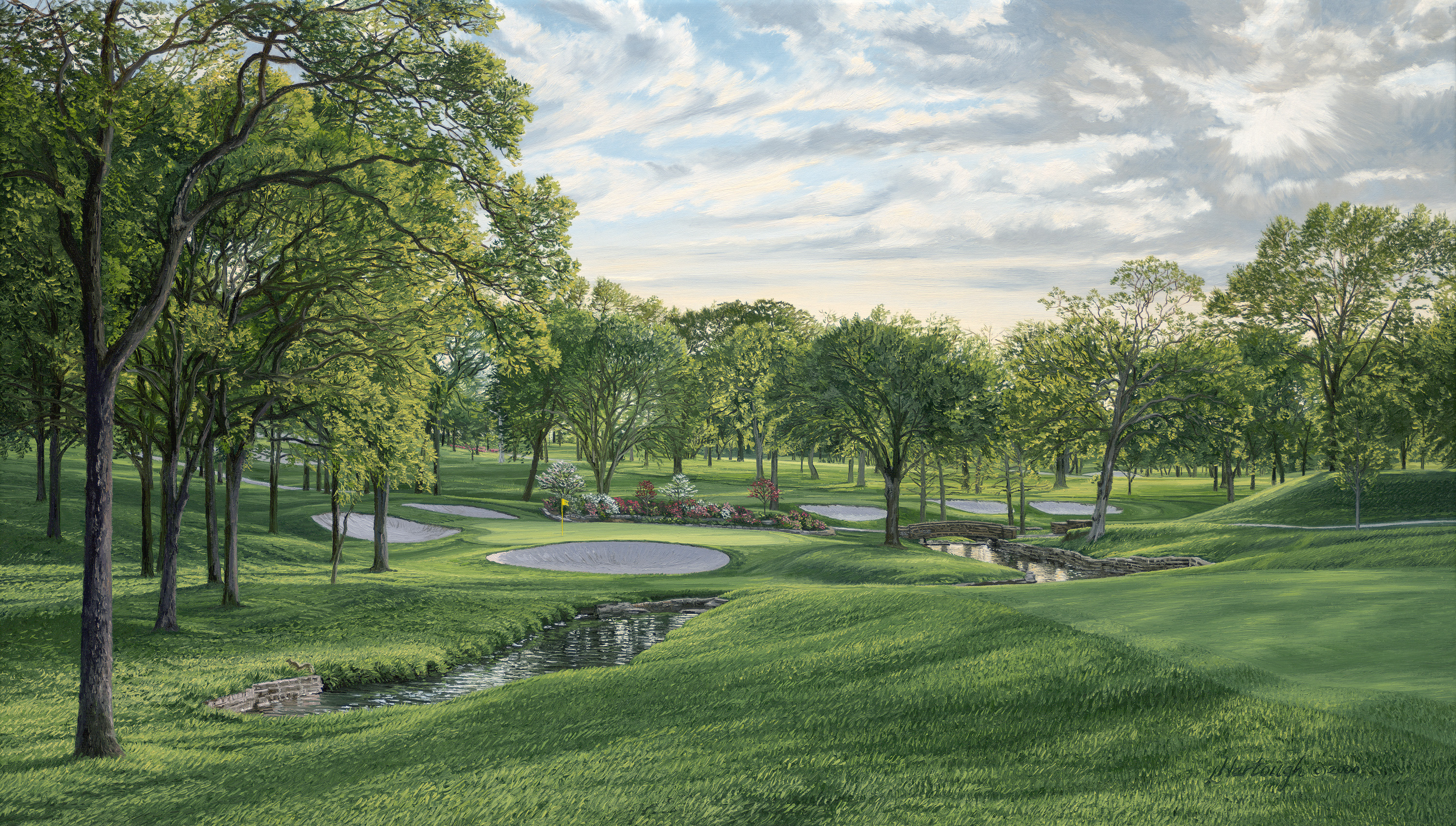 Golf Landscape: #1 Emerald Edition 1/18