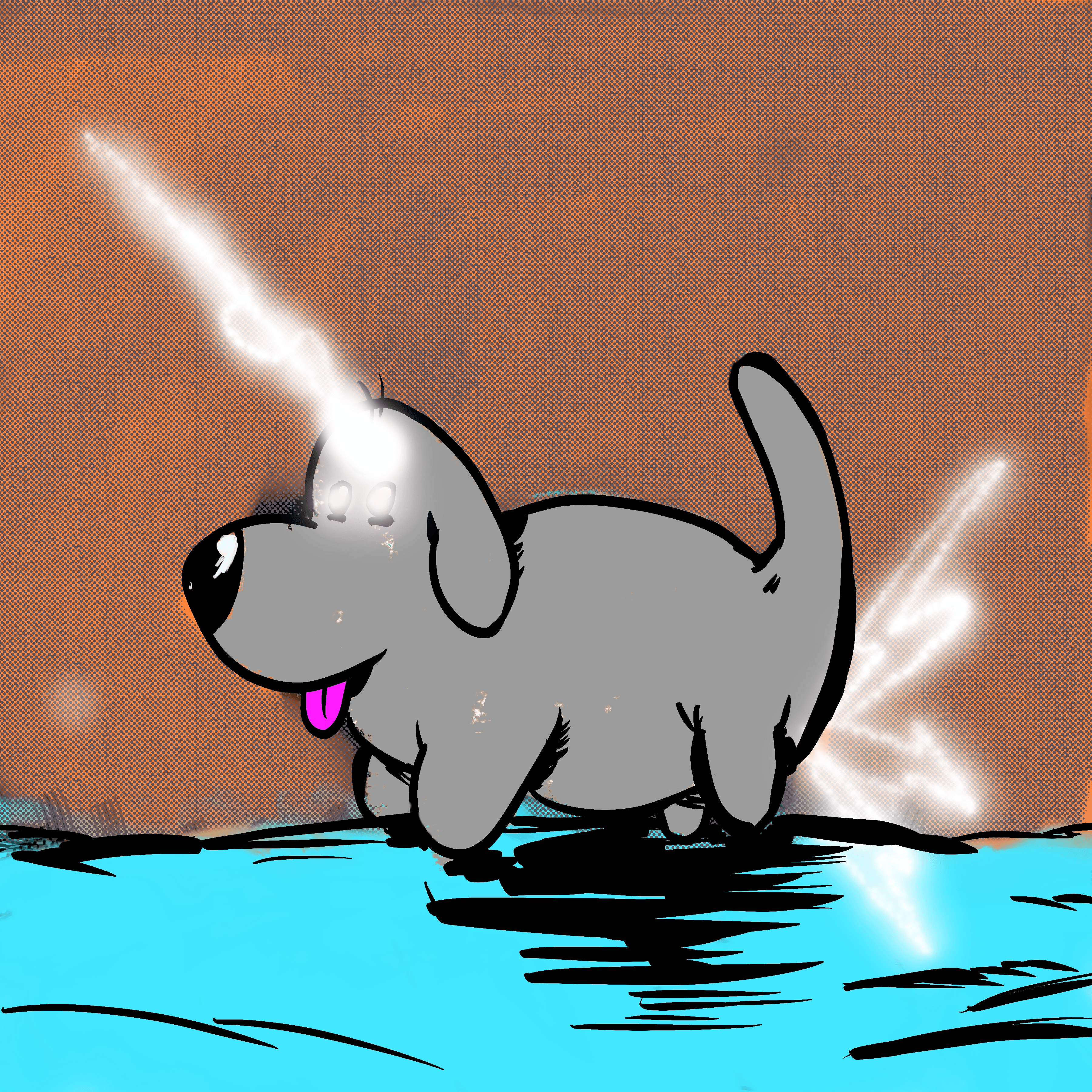 Spacetime Dog #15: Electric Narwhal