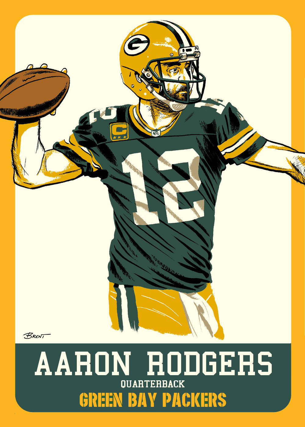 ProSPORTCity.com :: Green Bay Packers 12 Aaron Rodgers Aut…