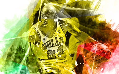 Modern art #64 - Michael Jordan