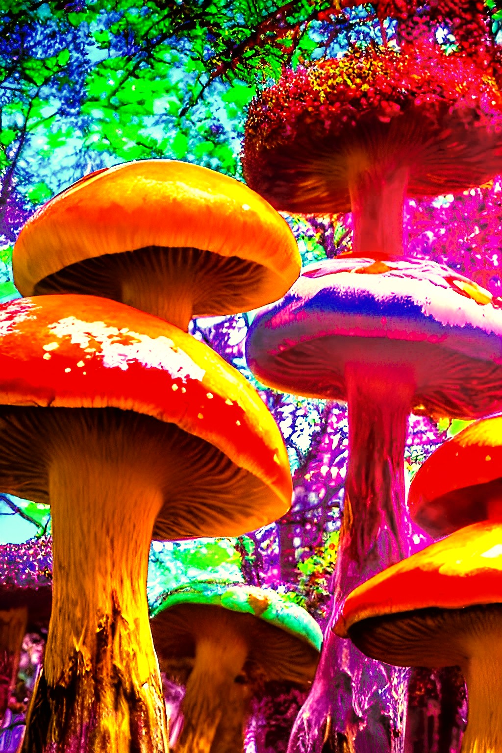 Shroom Forest - AI Developed Creations | OpenSea