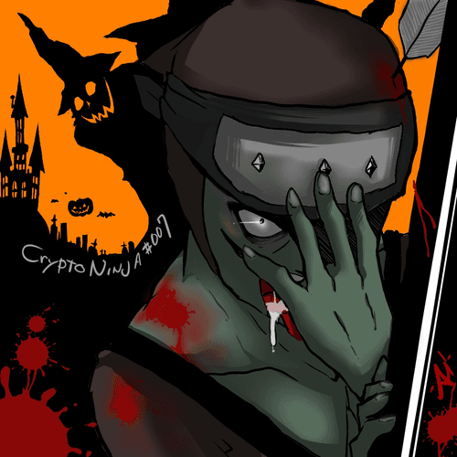Crypto Ninja SP fanart By Tsumugi-AI-